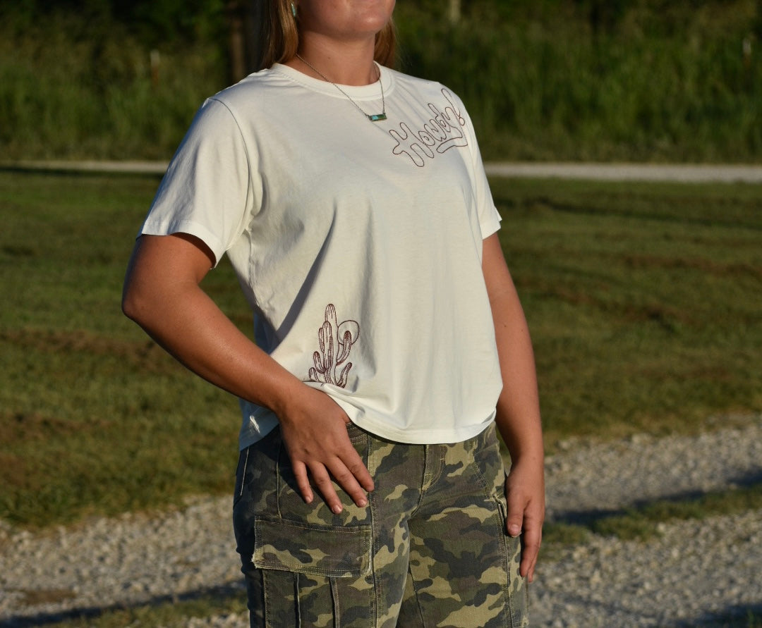 Howdy Cactus Tee
