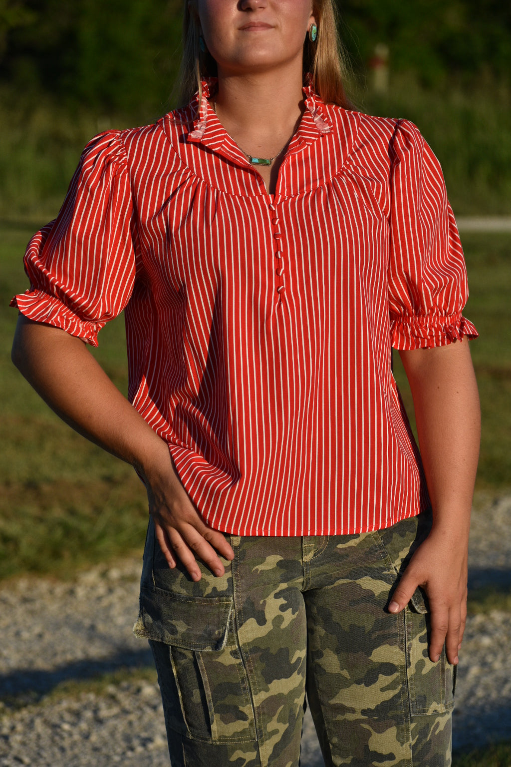 The Sheridan Blouse