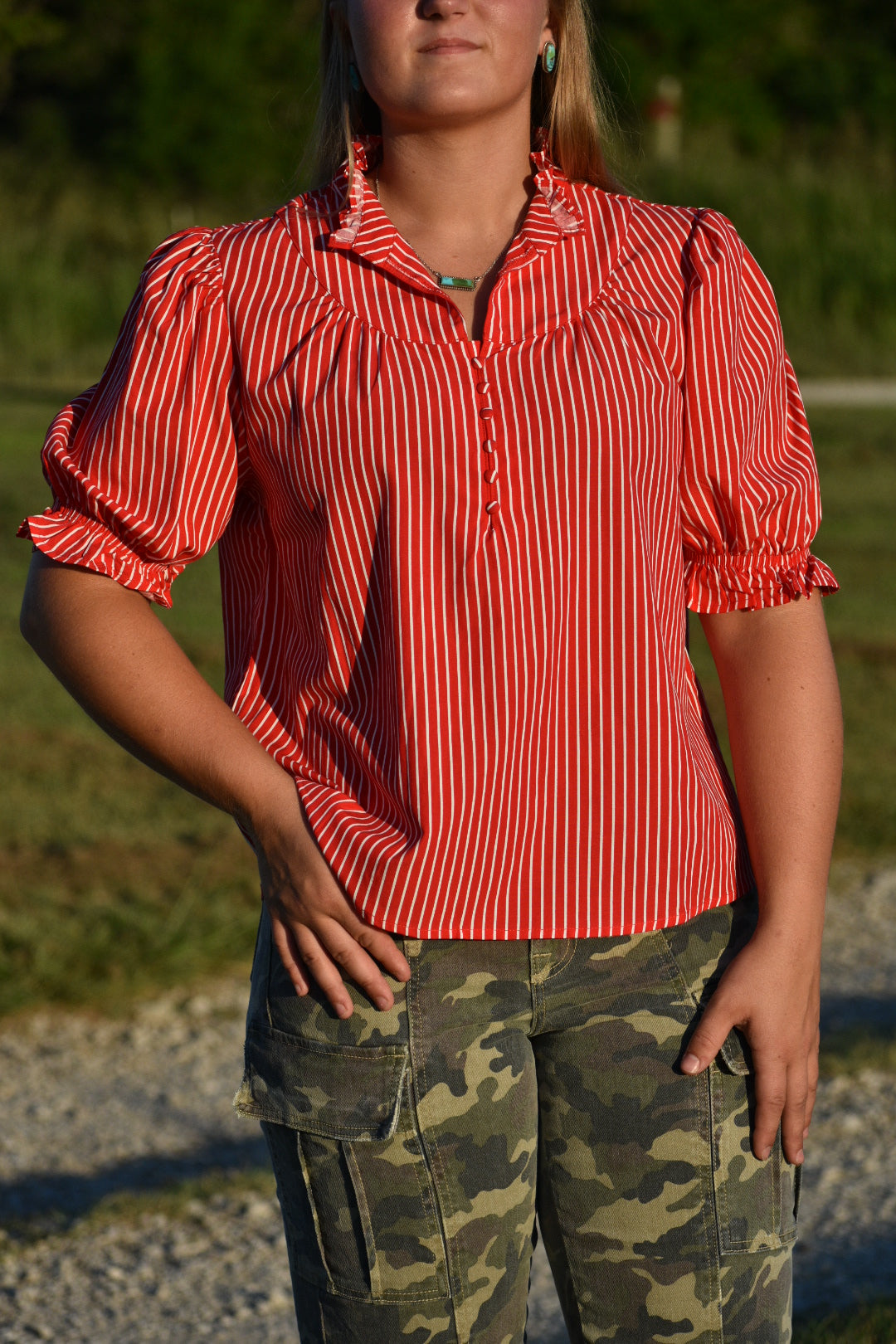 The Sheridan Blouse