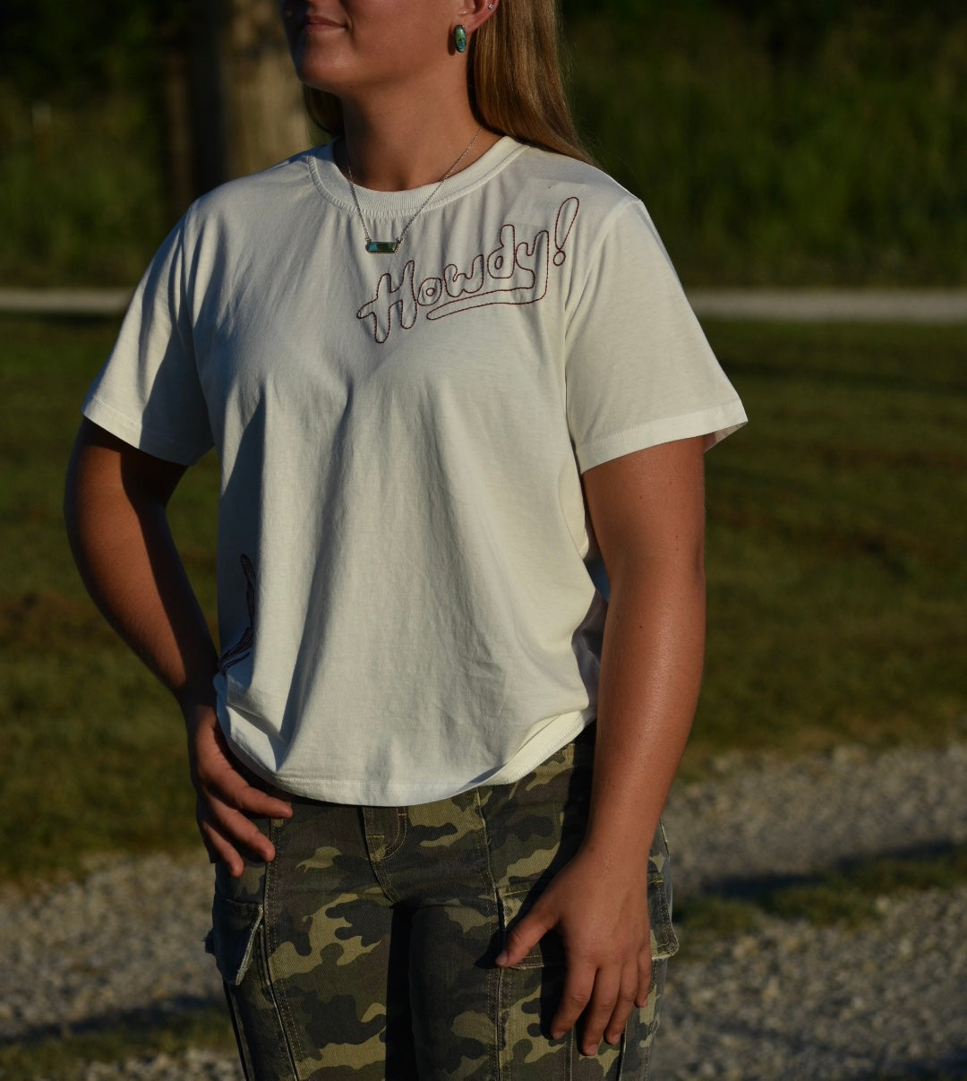 Howdy Cactus Tee
