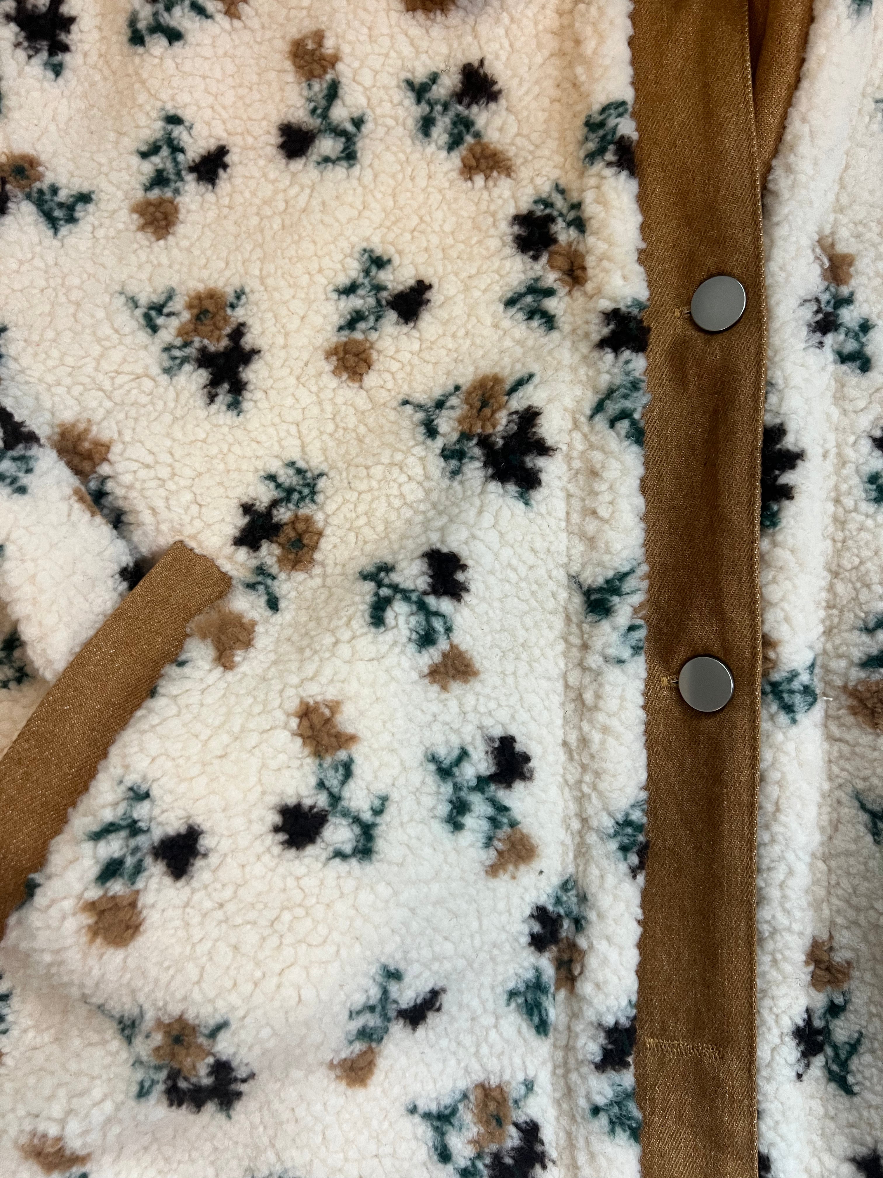 Floral Button Down Jacket