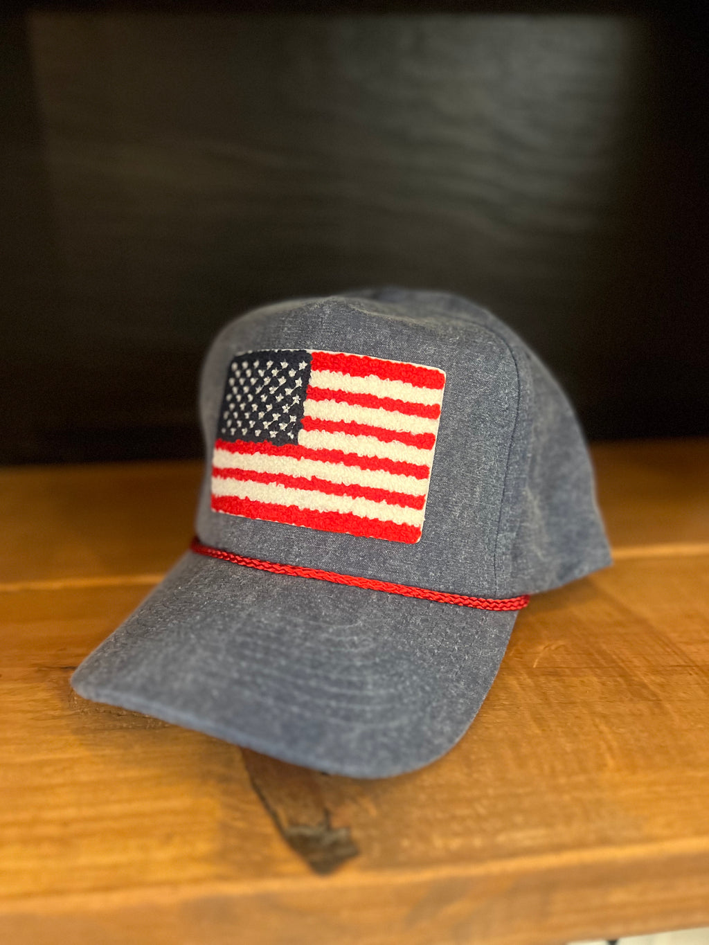 American Flag Cap