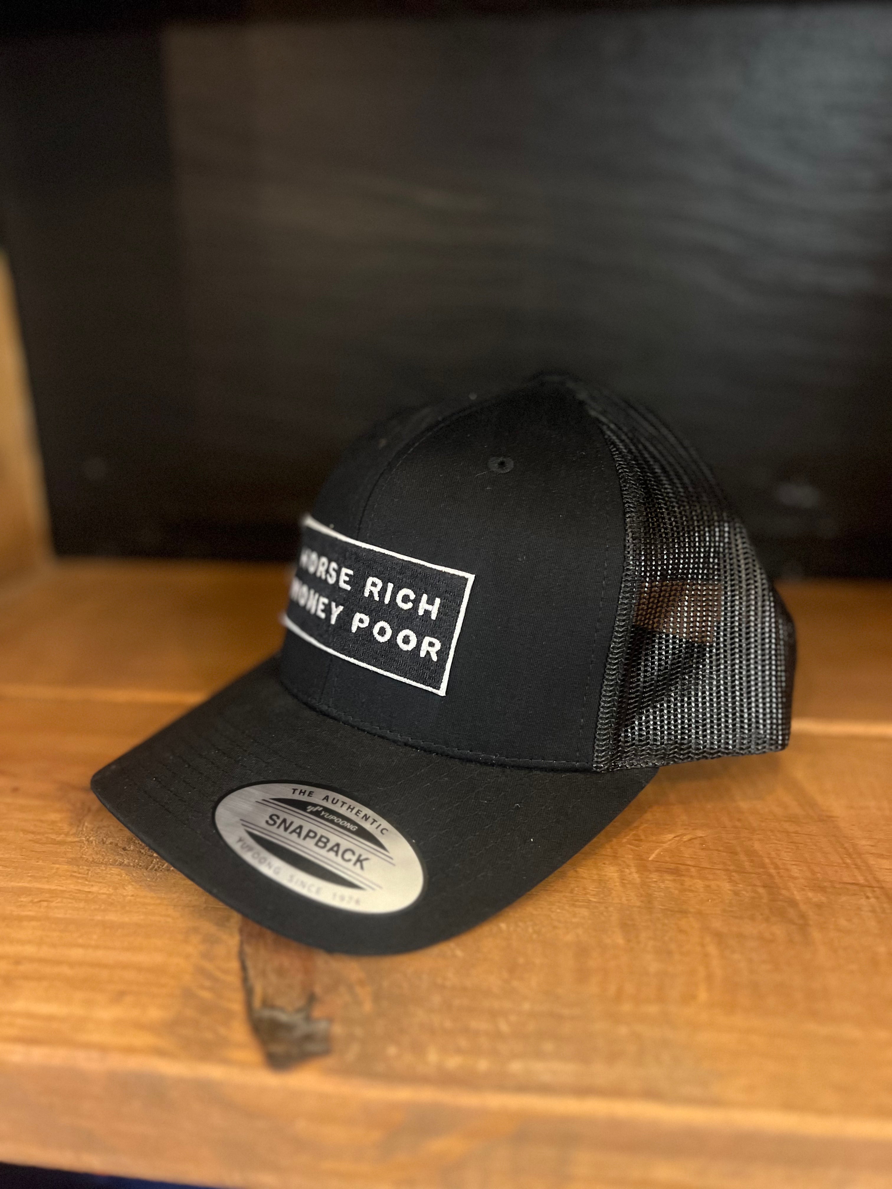 Horse Rich Money Poor Cap