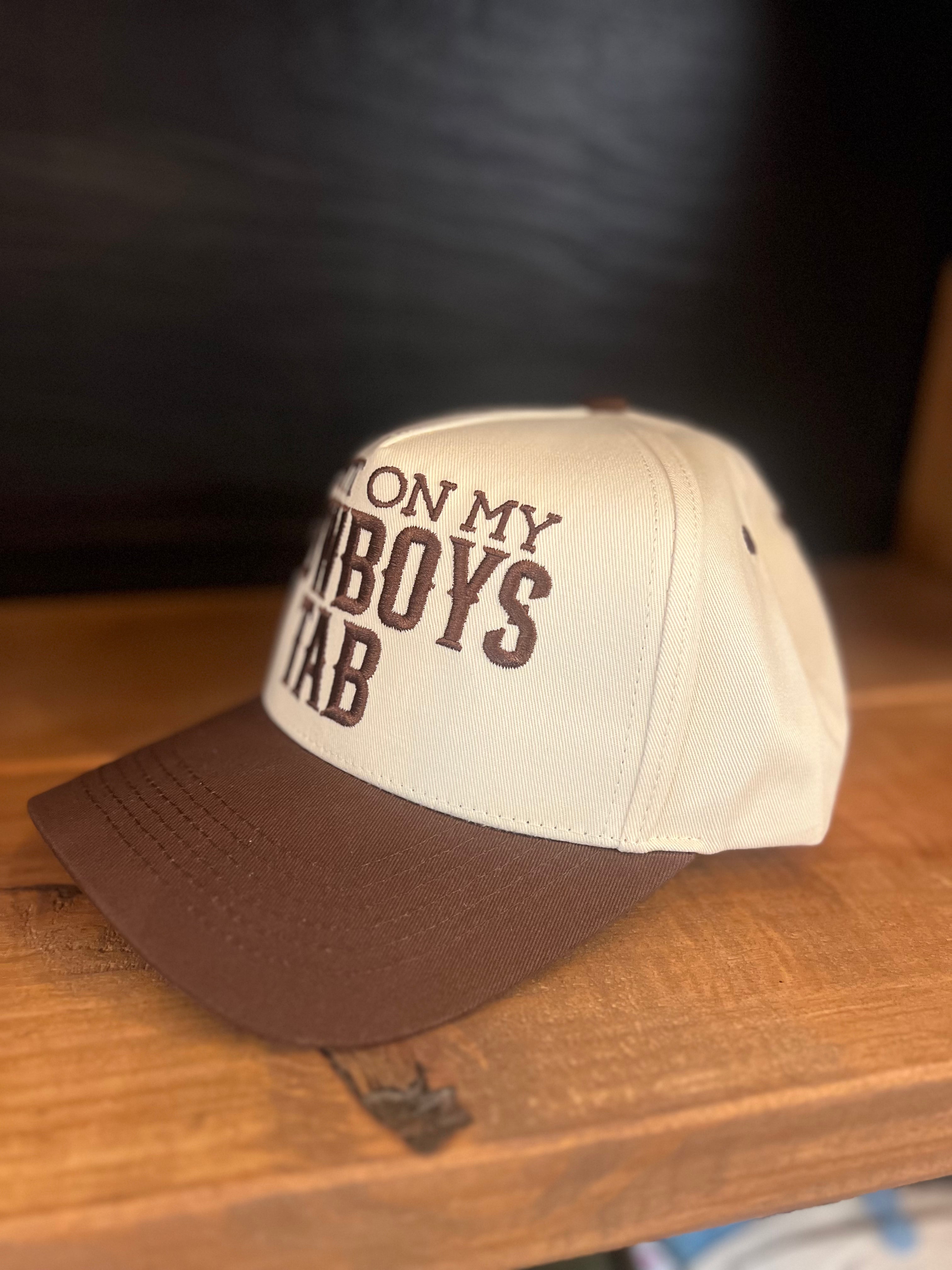 Put It On My Cowboys Tab Cap