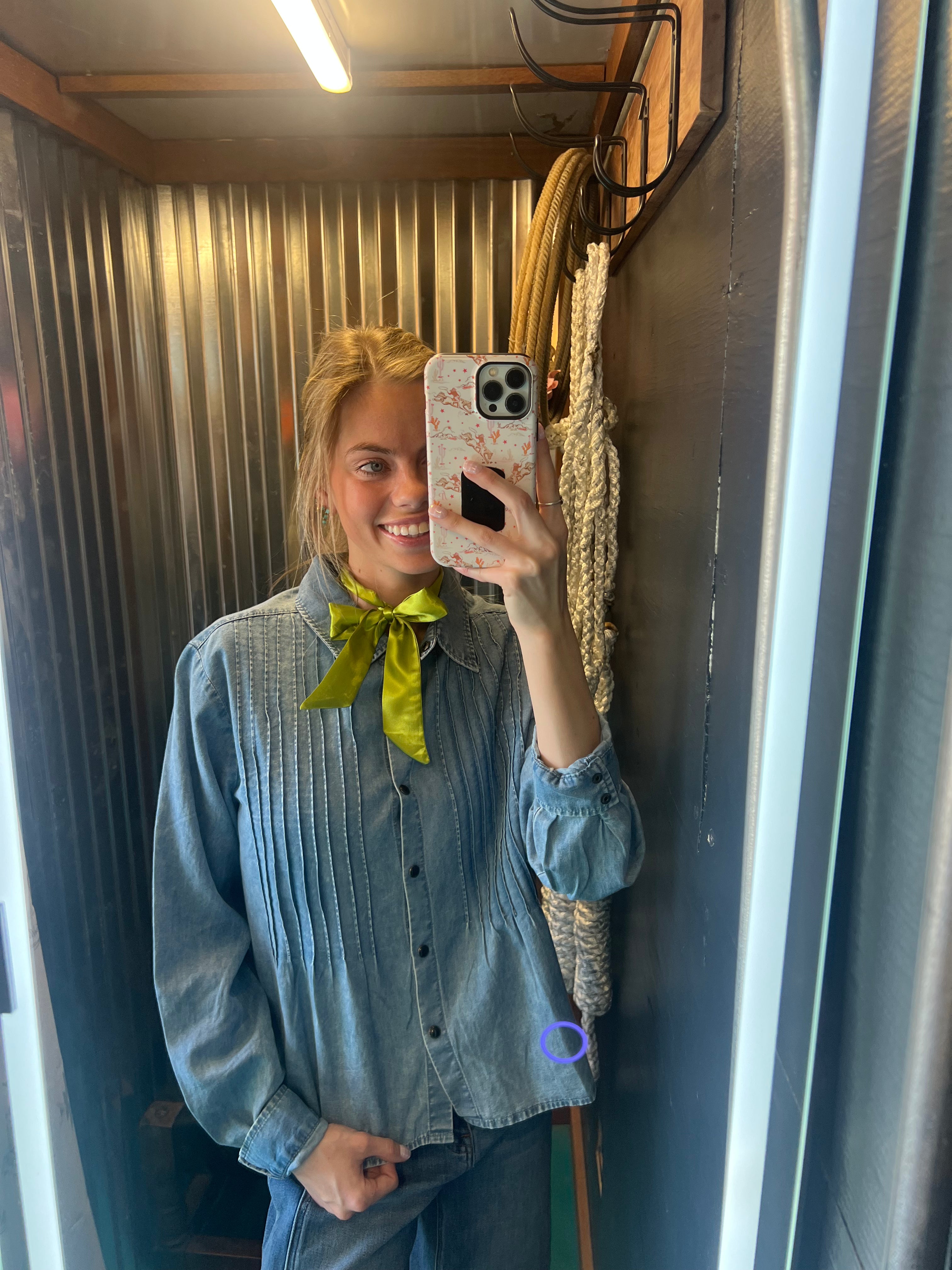 Call It Classic Denim Top