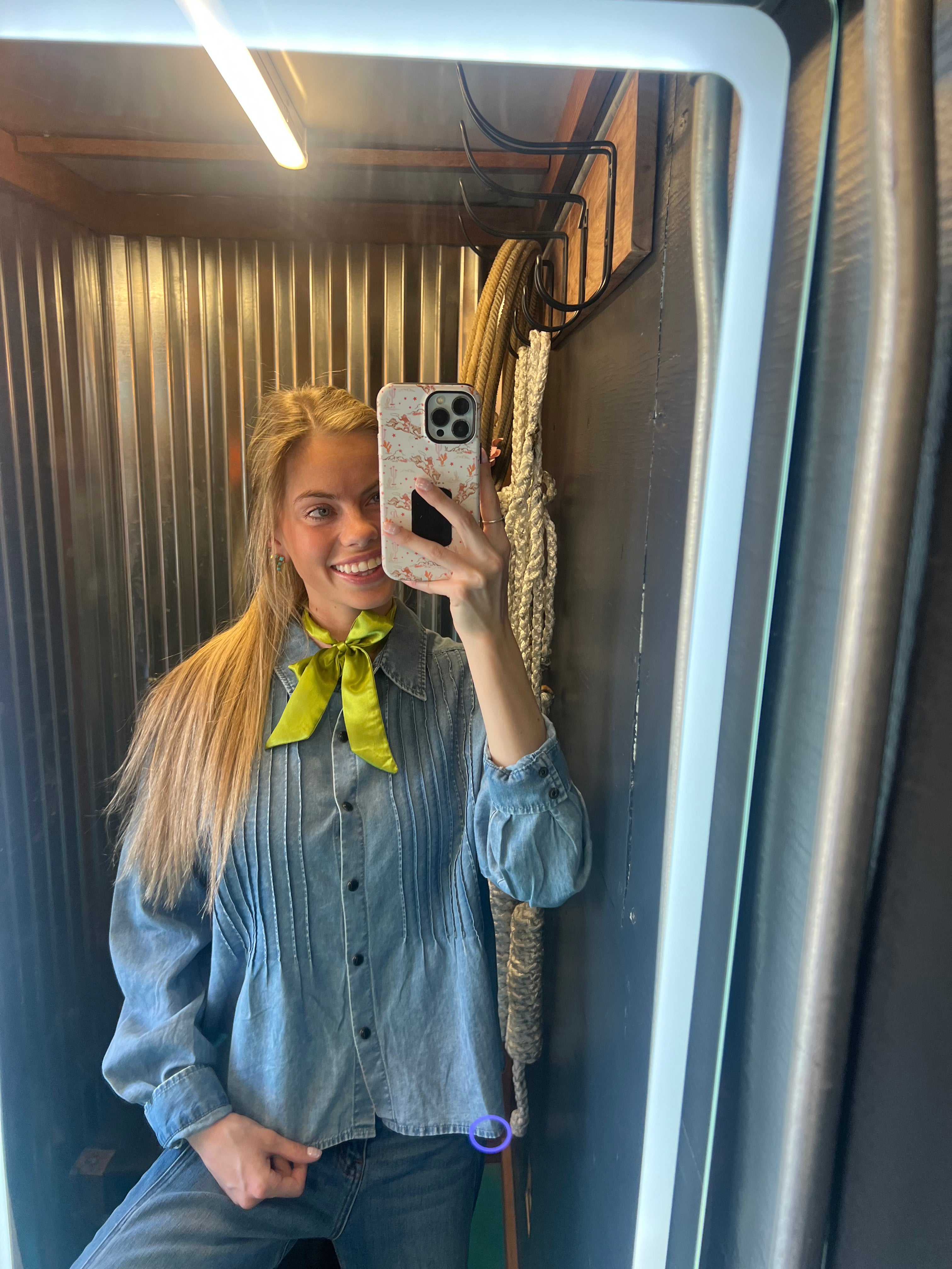 Call It Classic Denim Top