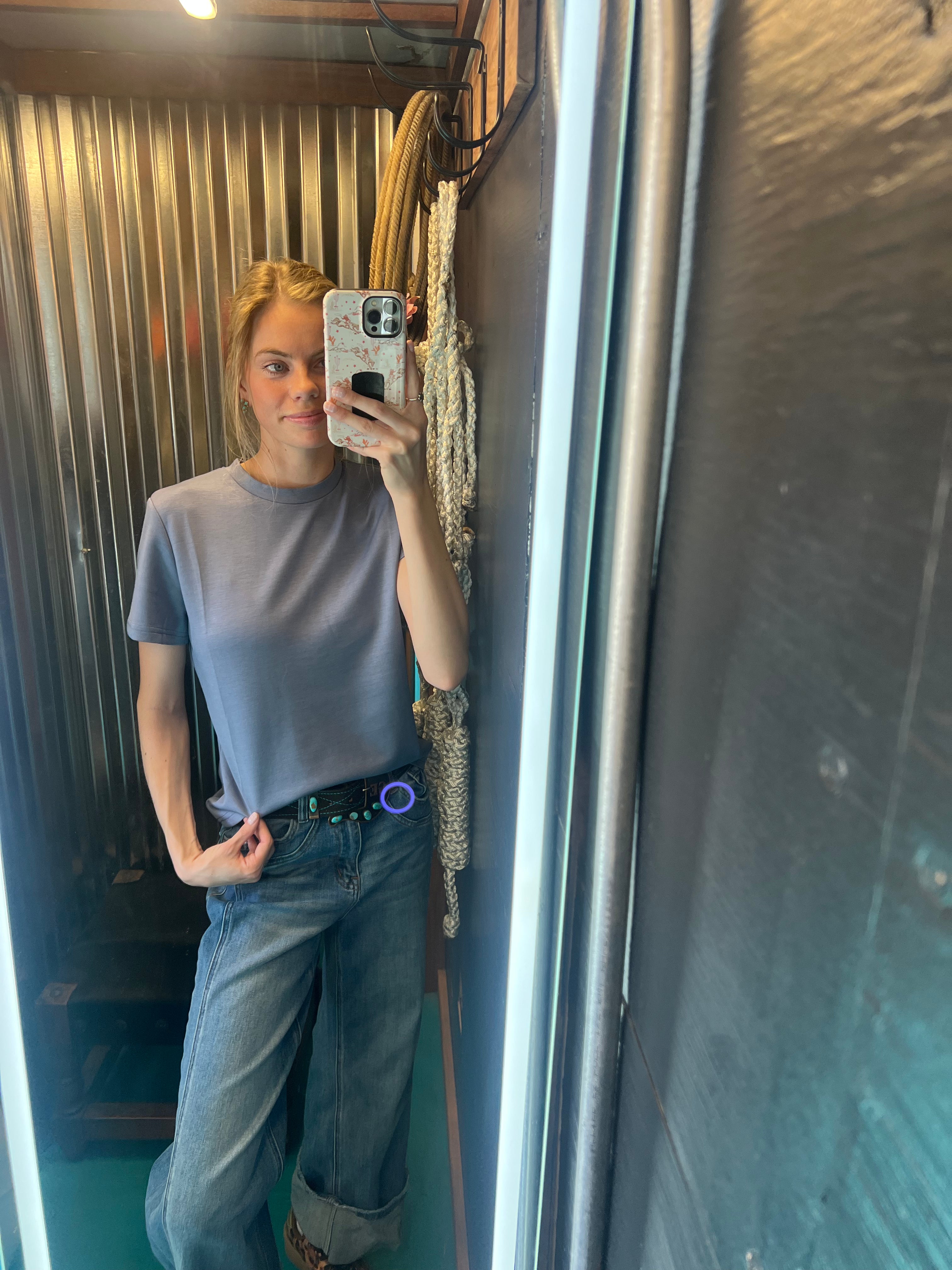 Cloud Basic Snug Tee