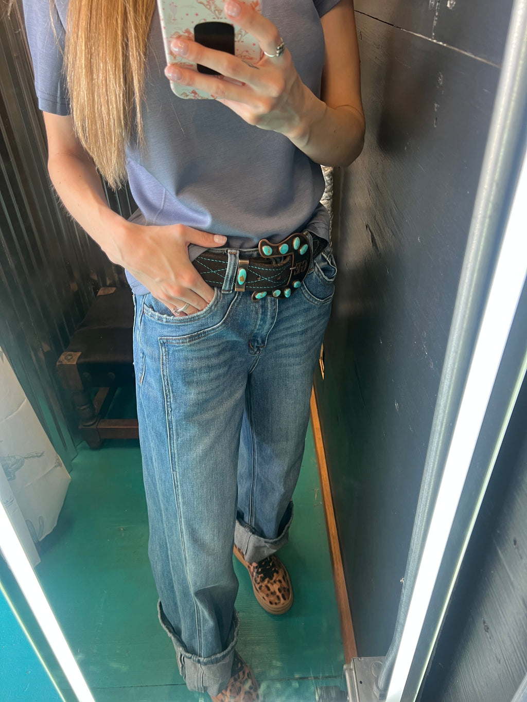 Baggy Wide Leg Jean