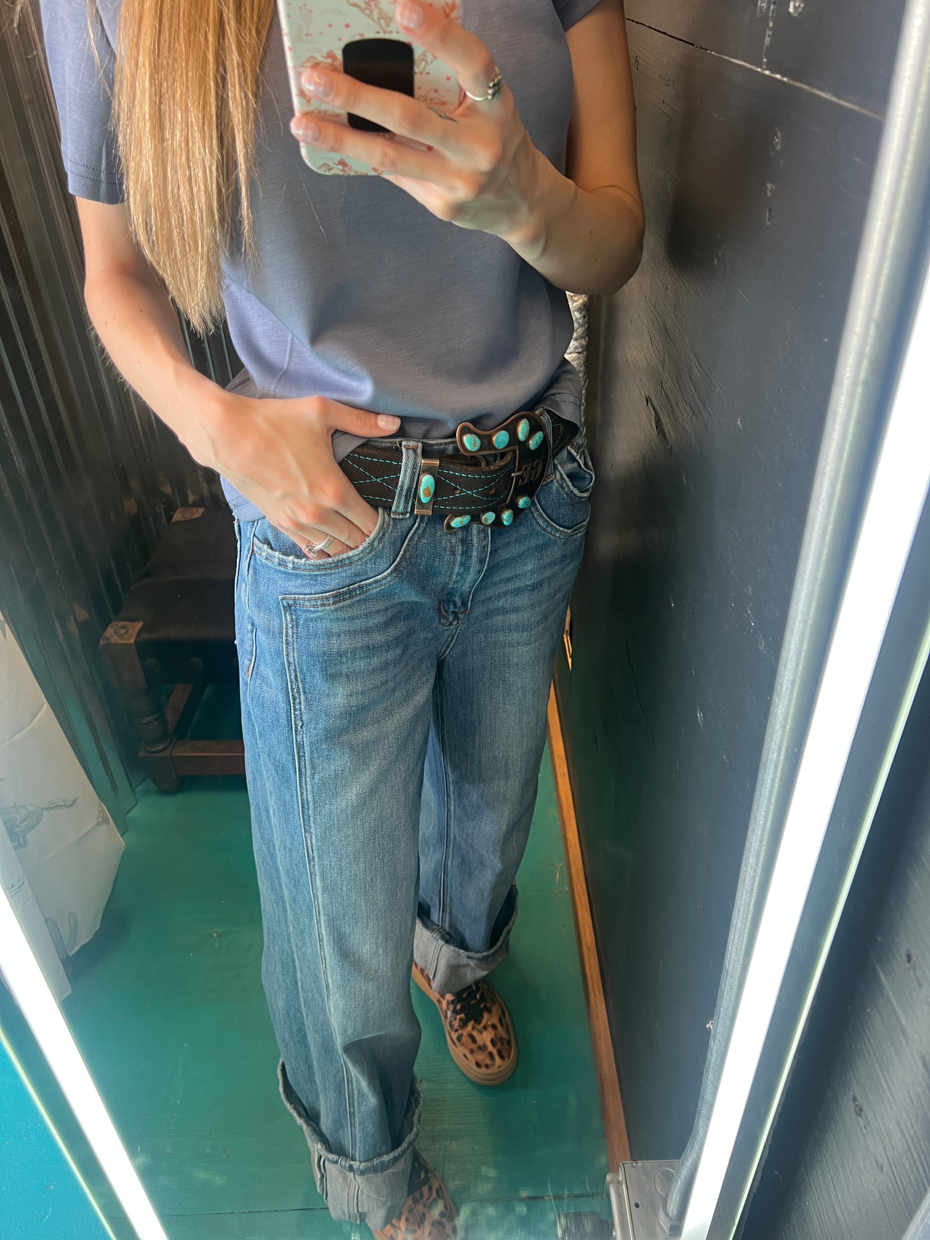 Baggy Wide Leg Jean