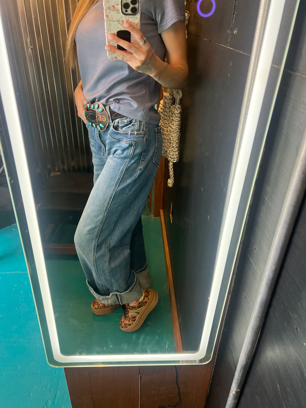 Baggy Wide Leg Jean