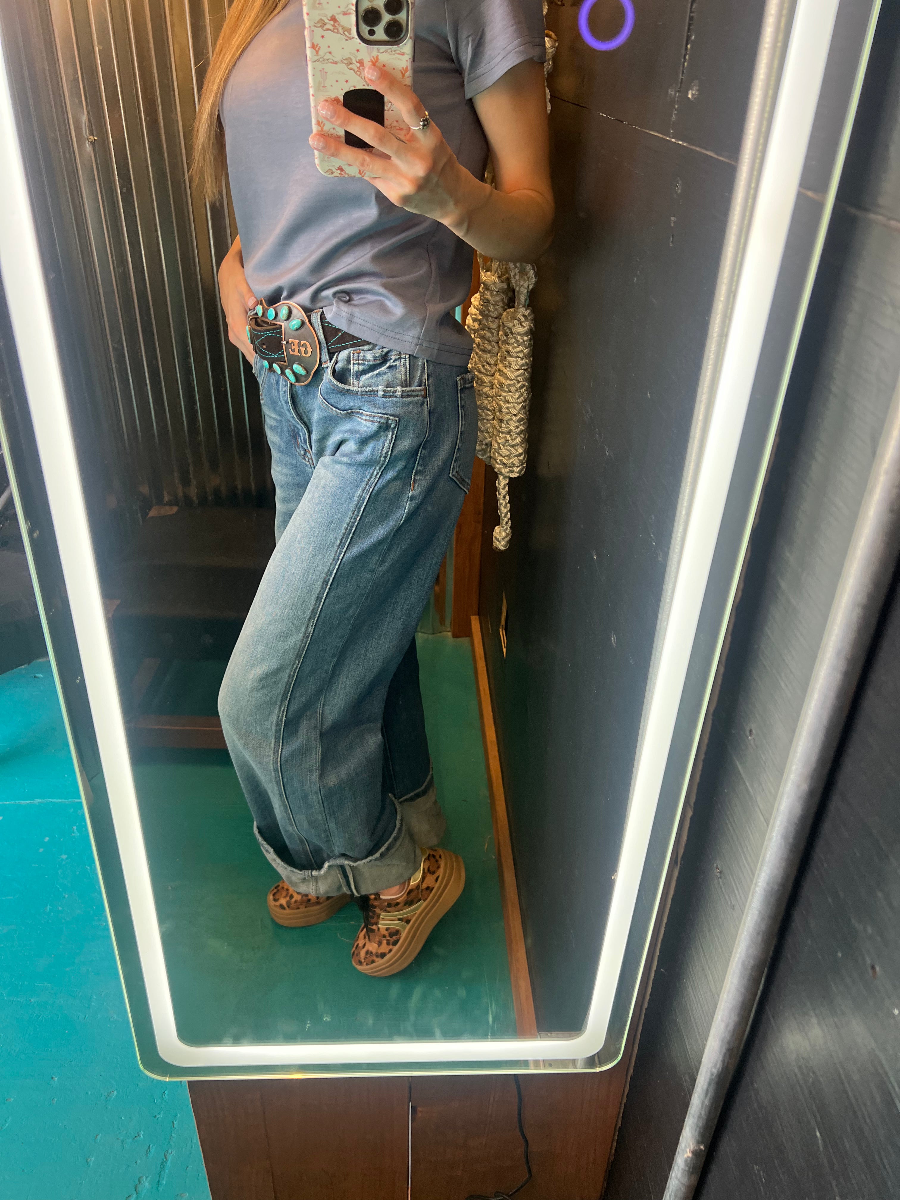 Baggy Wide Leg Jean