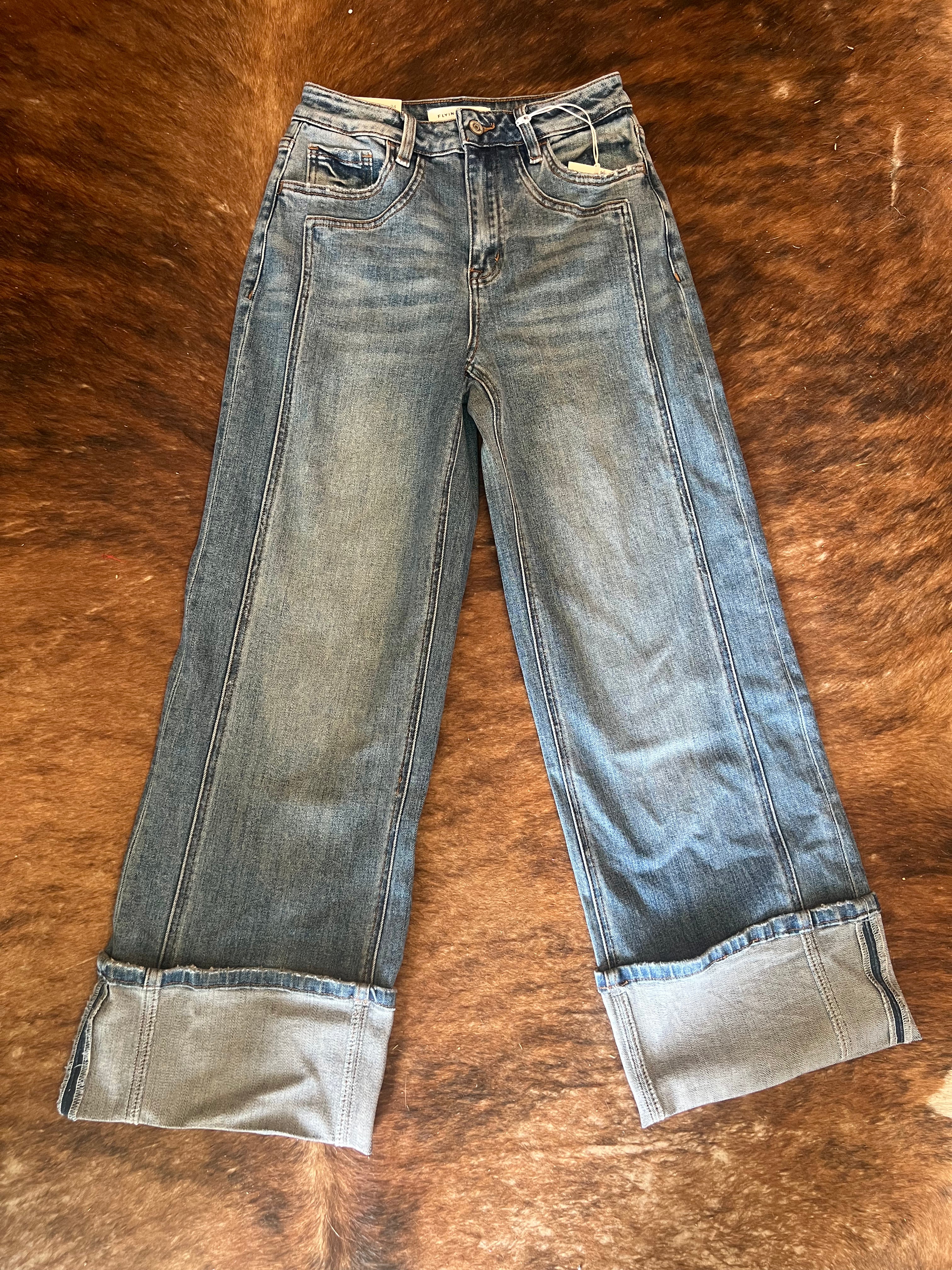 Baggy Wide Leg Jean